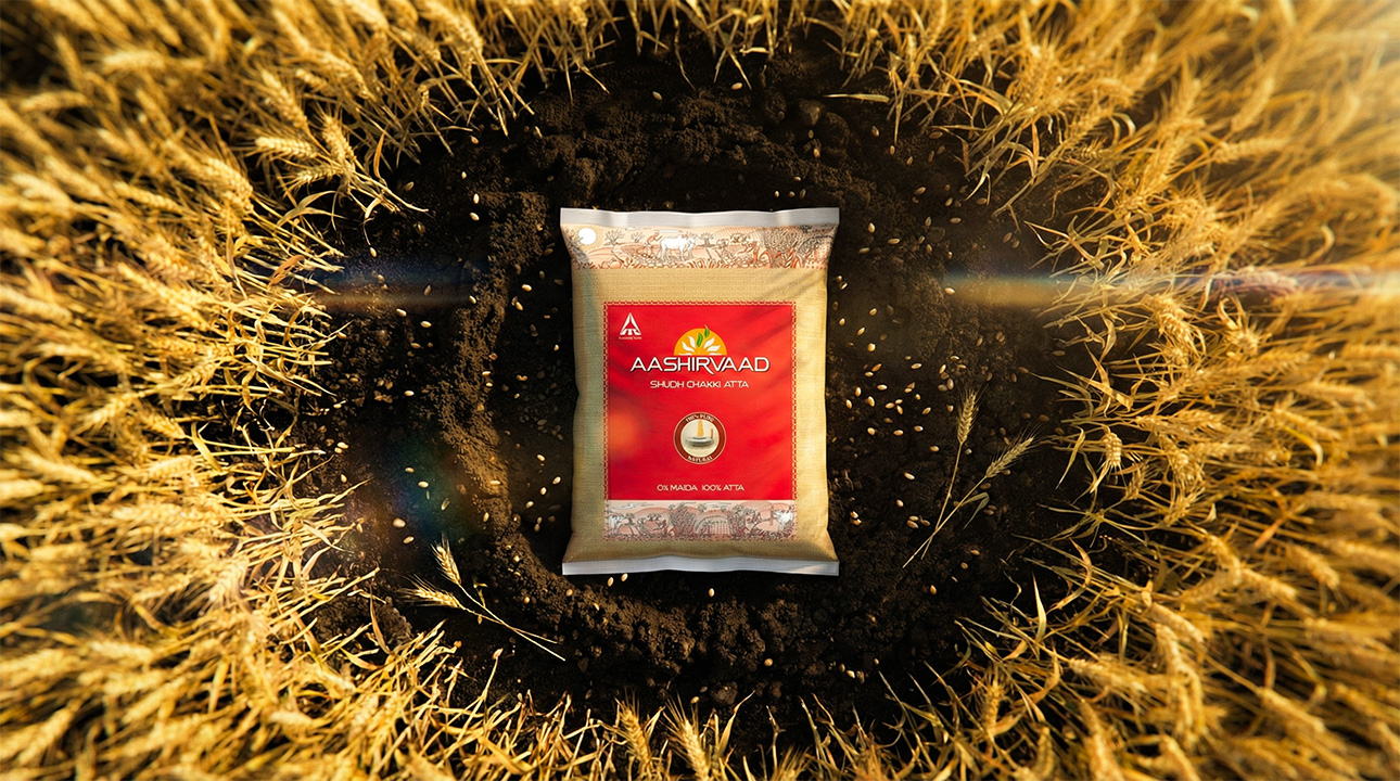 Cinematic commercial ad created for Aashirwad wheat flour — the story behind every roti